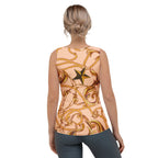 Gold Effect Chain Tank Top
