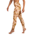 Gold Effect Chain Yoga Leggings