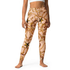 Gold Effect Chain Yoga Leggings