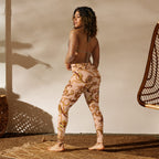 Gold Effect Chain Yoga Leggings