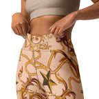 Gold Effect Chain Yoga Leggings