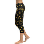 Golden Birthday Girl Capris