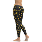Golden Birthday Girl Leggings