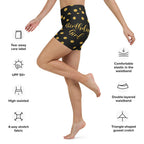 Golden Birthday Girl Yoga Shorts