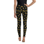 Golden Birthday Girl Youth Leggings