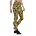 Golden Easter Eggs Leggings