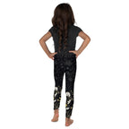 Golden Floral Kid's Leggings