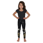 Golden Floral Kid's Leggings
