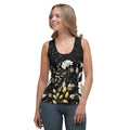 Golden Floral Tank Top