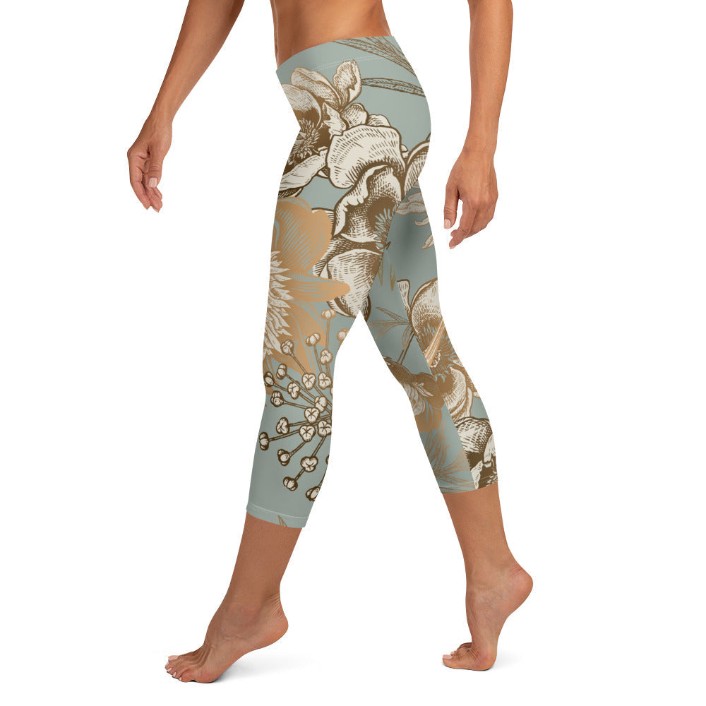 Golden Garden Capris