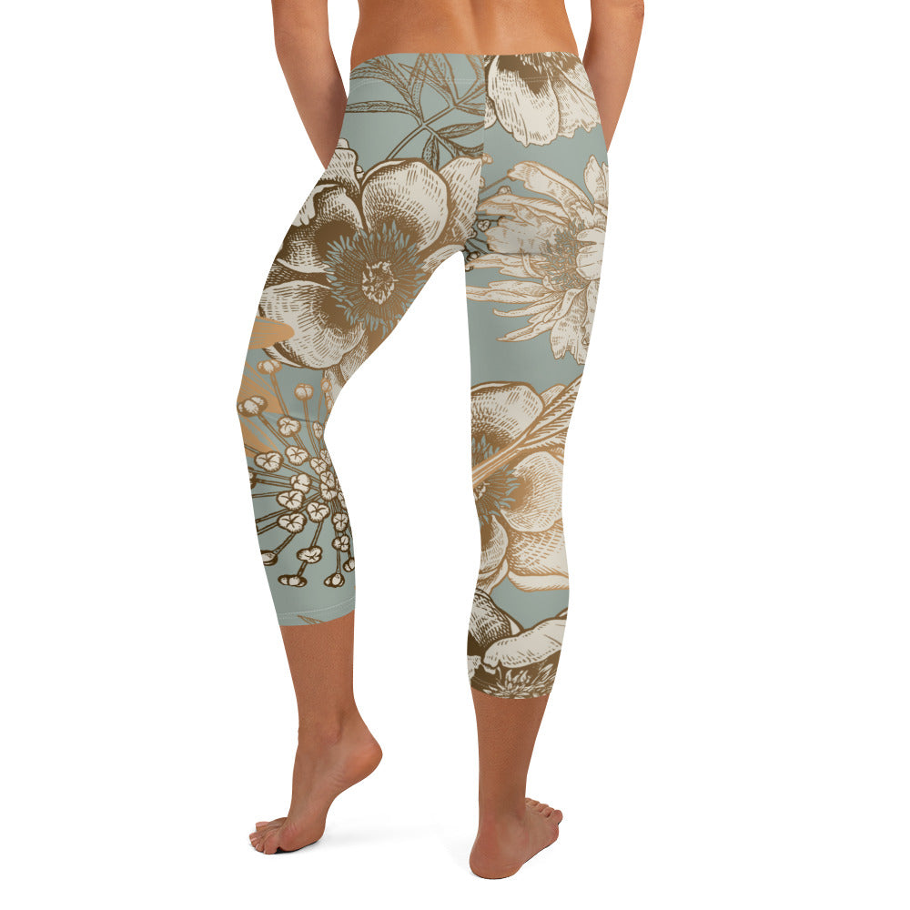 Golden Garden Capris