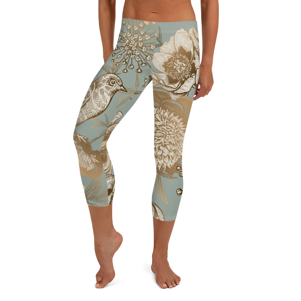 Golden Garden Capris