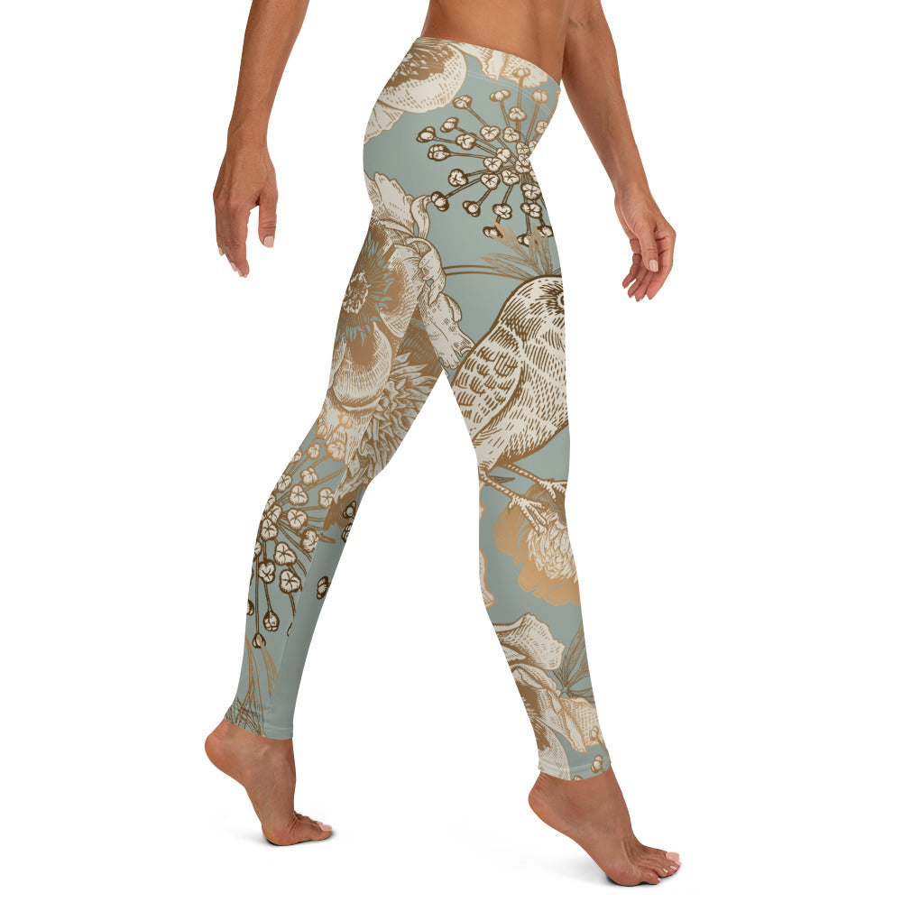 Golden Garden Leggings