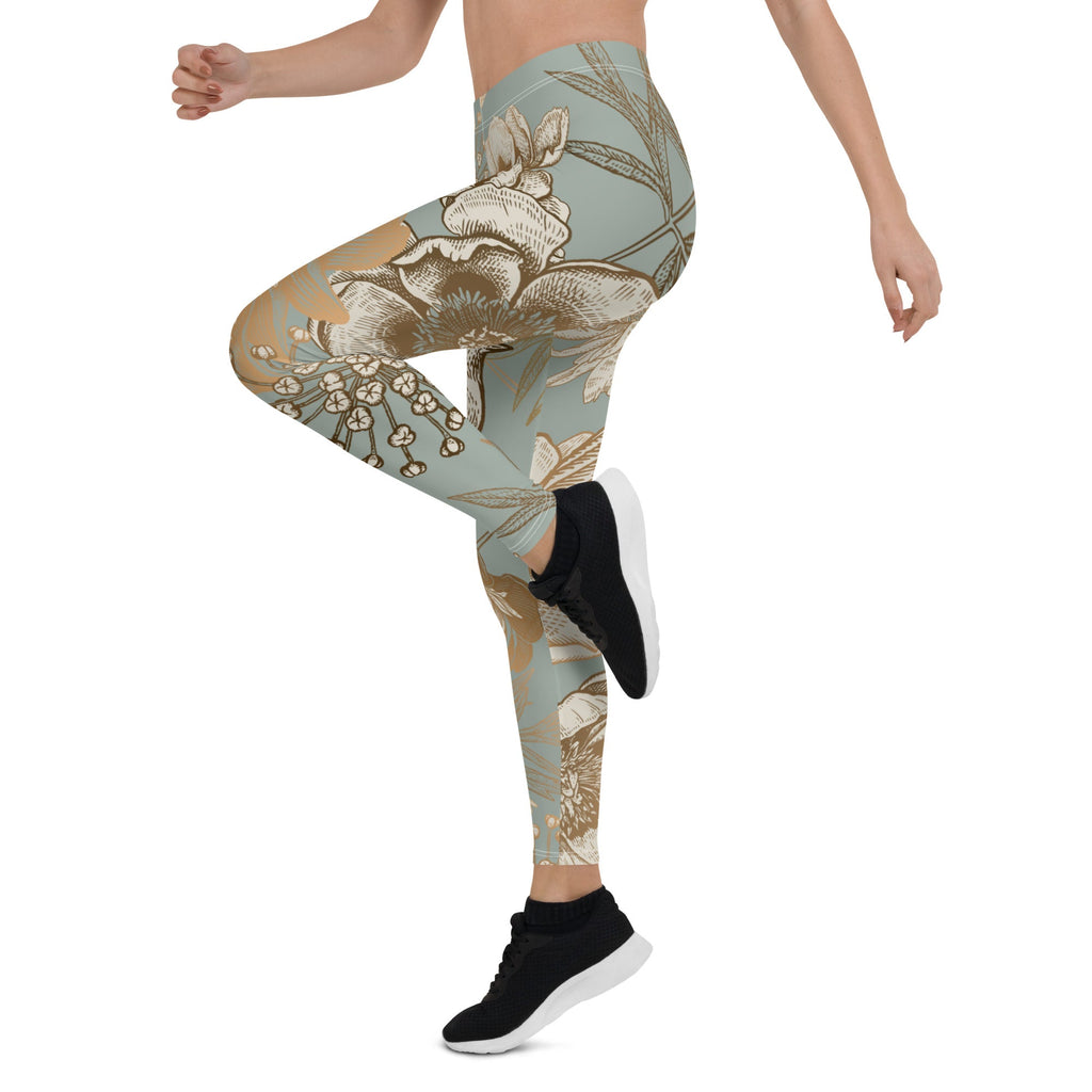 Golden Garden Leggings