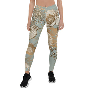 Golden Garden Leggings
