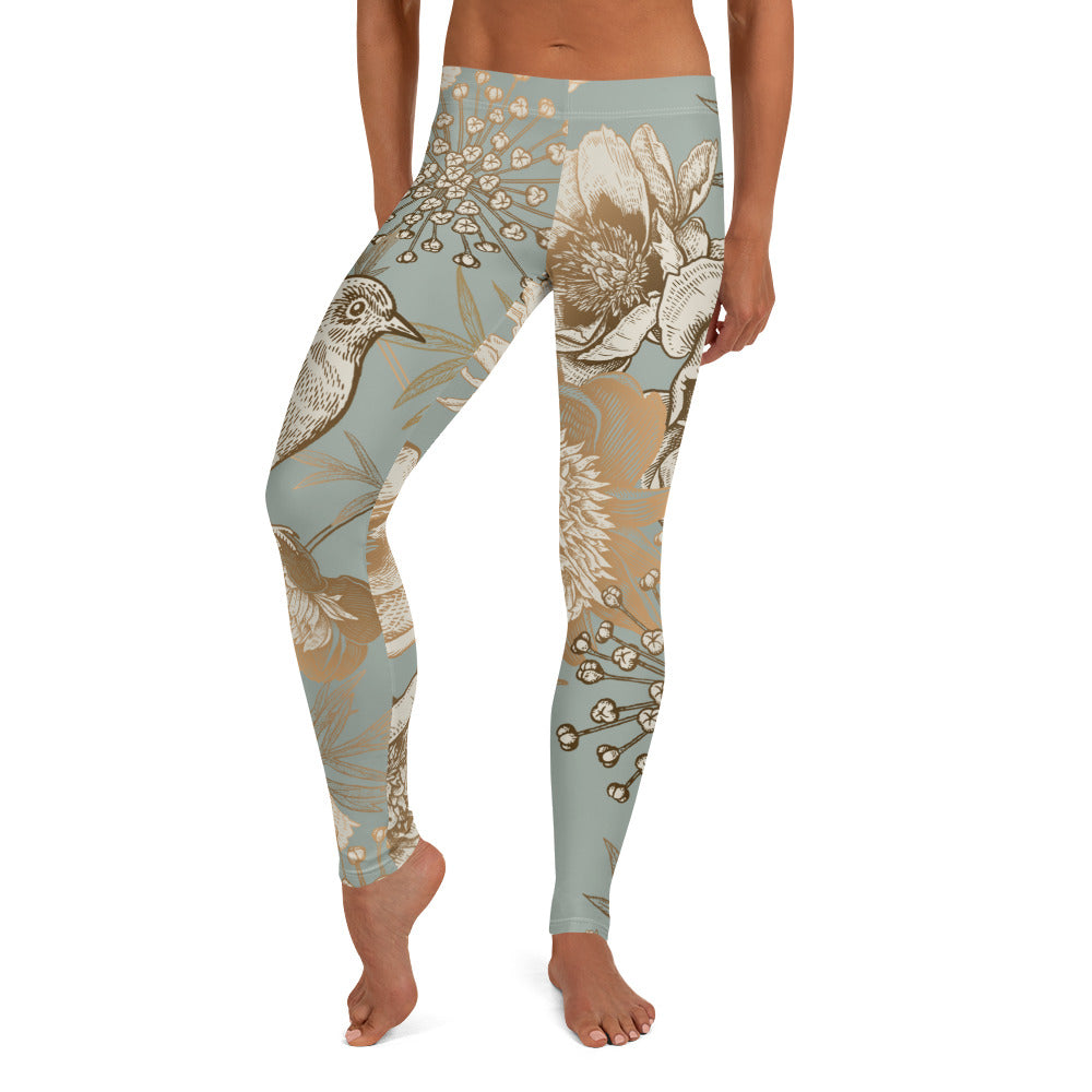 Golden Garden Leggings