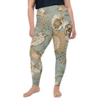 Golden Garden Plus Size Leggings