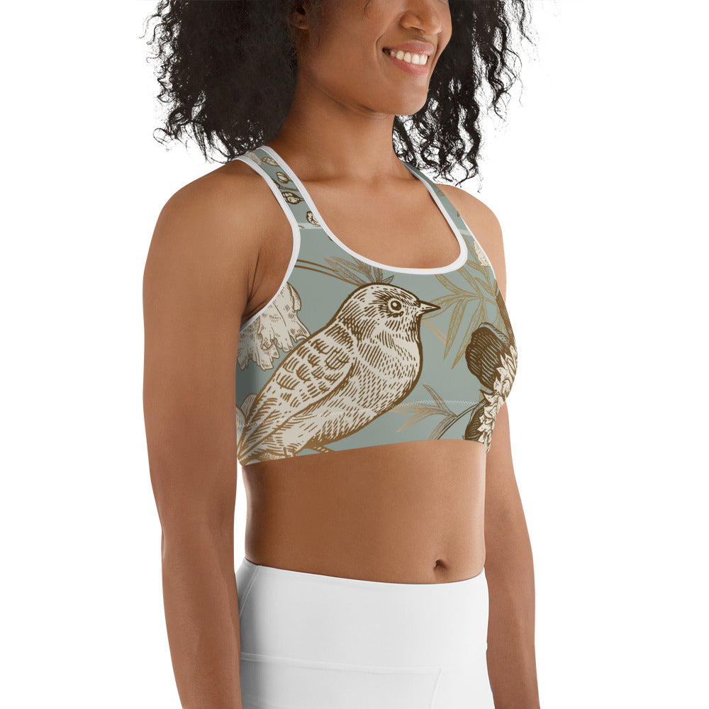 Golden Garden Sports Bra
