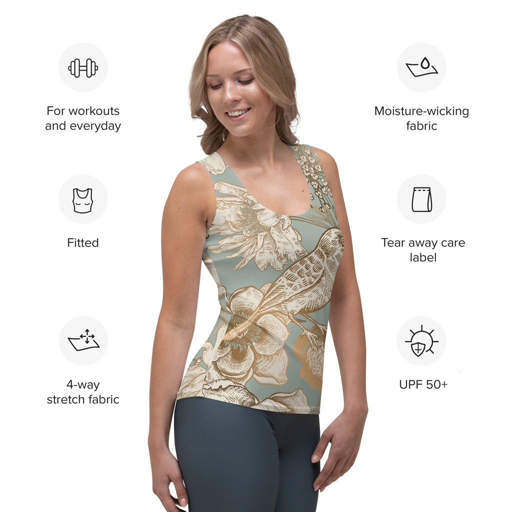 Golden Garden Tank Top