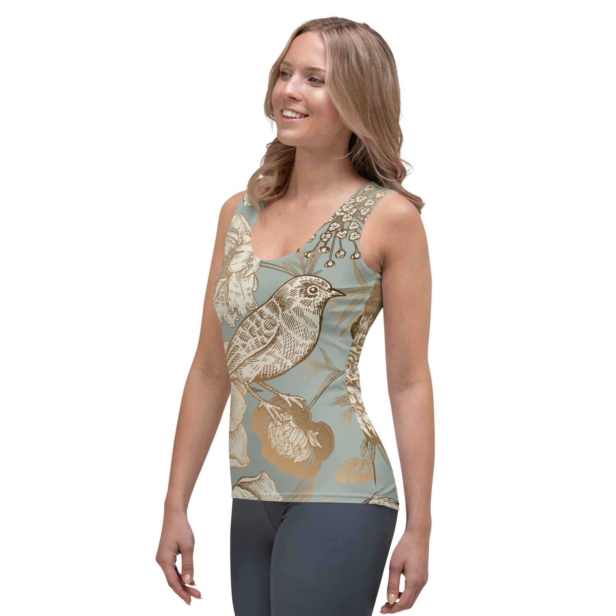 Golden Garden Tank Top