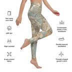 Golden Garden Yoga Leggings