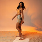 Golden Garden Yoga Shorts