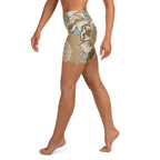 Golden Garden Yoga Shorts