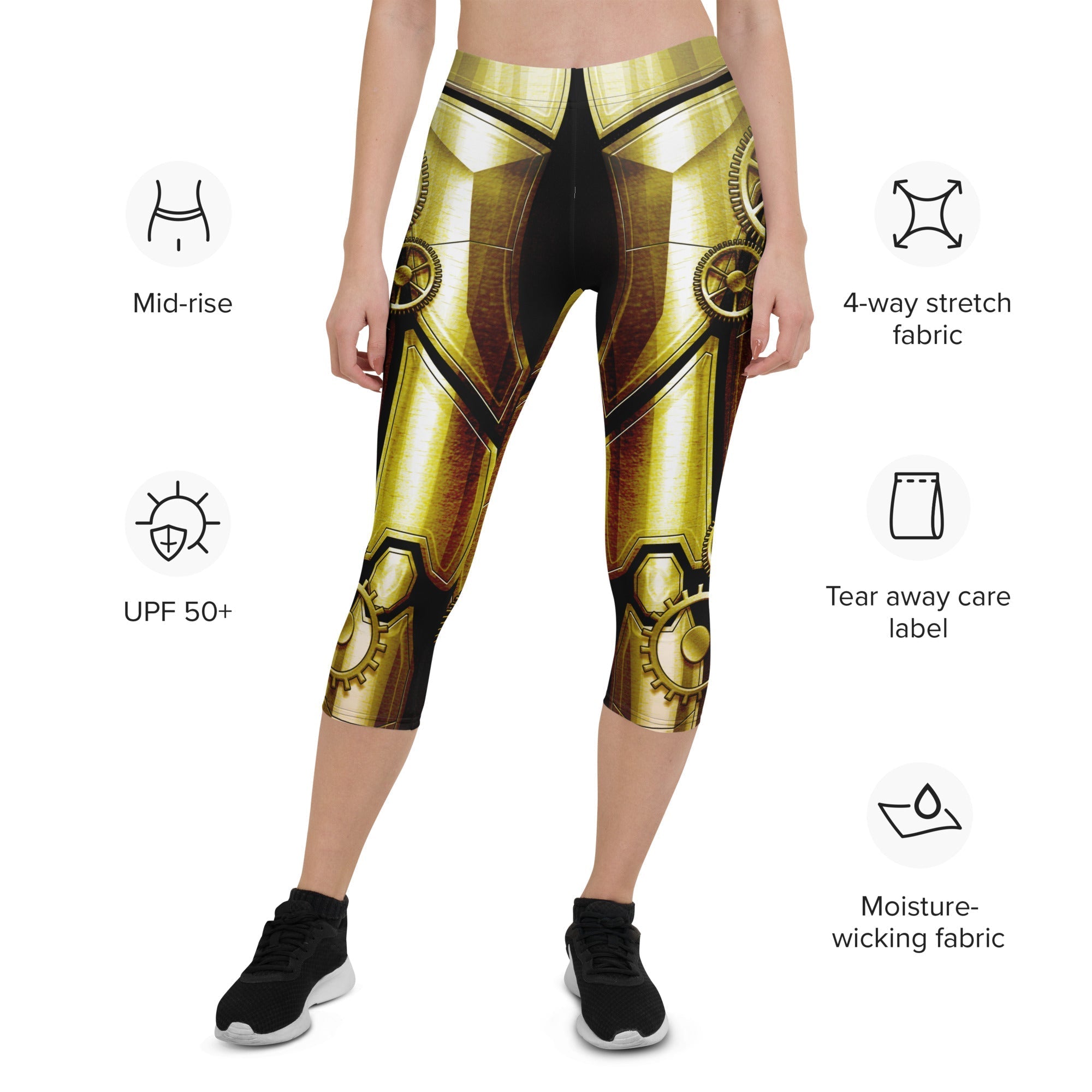 Golden Machine Capris