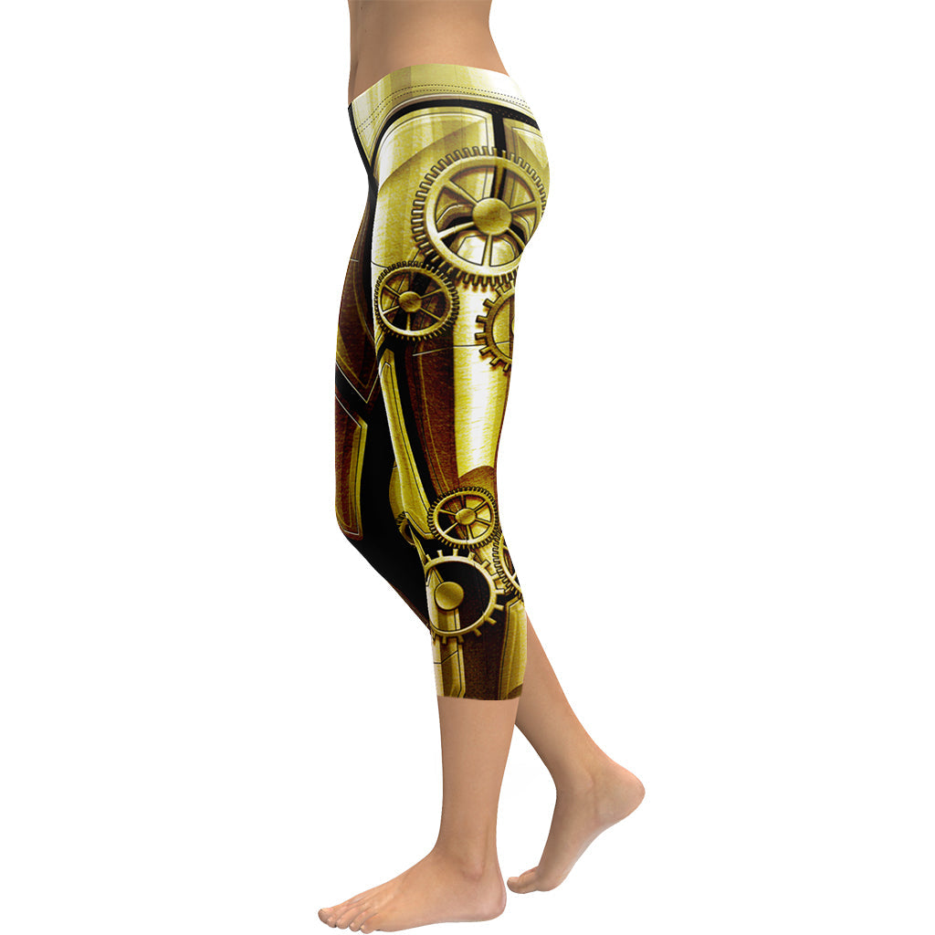 Golden Machine Capris