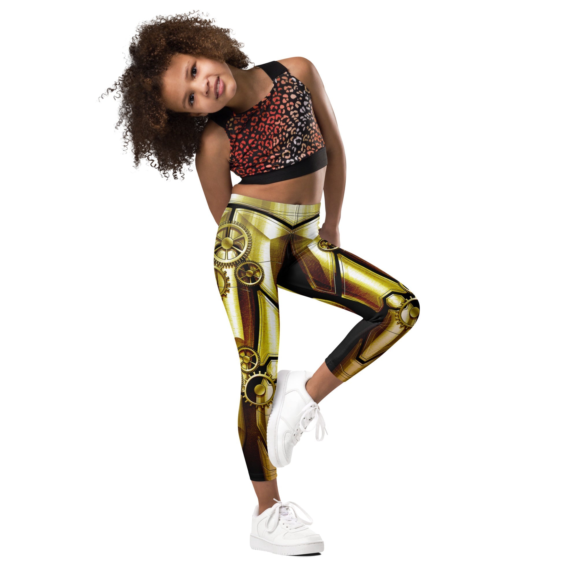 Golden Machine Kid's Leggings