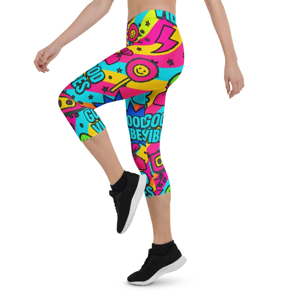 Good Vibes Only Capris