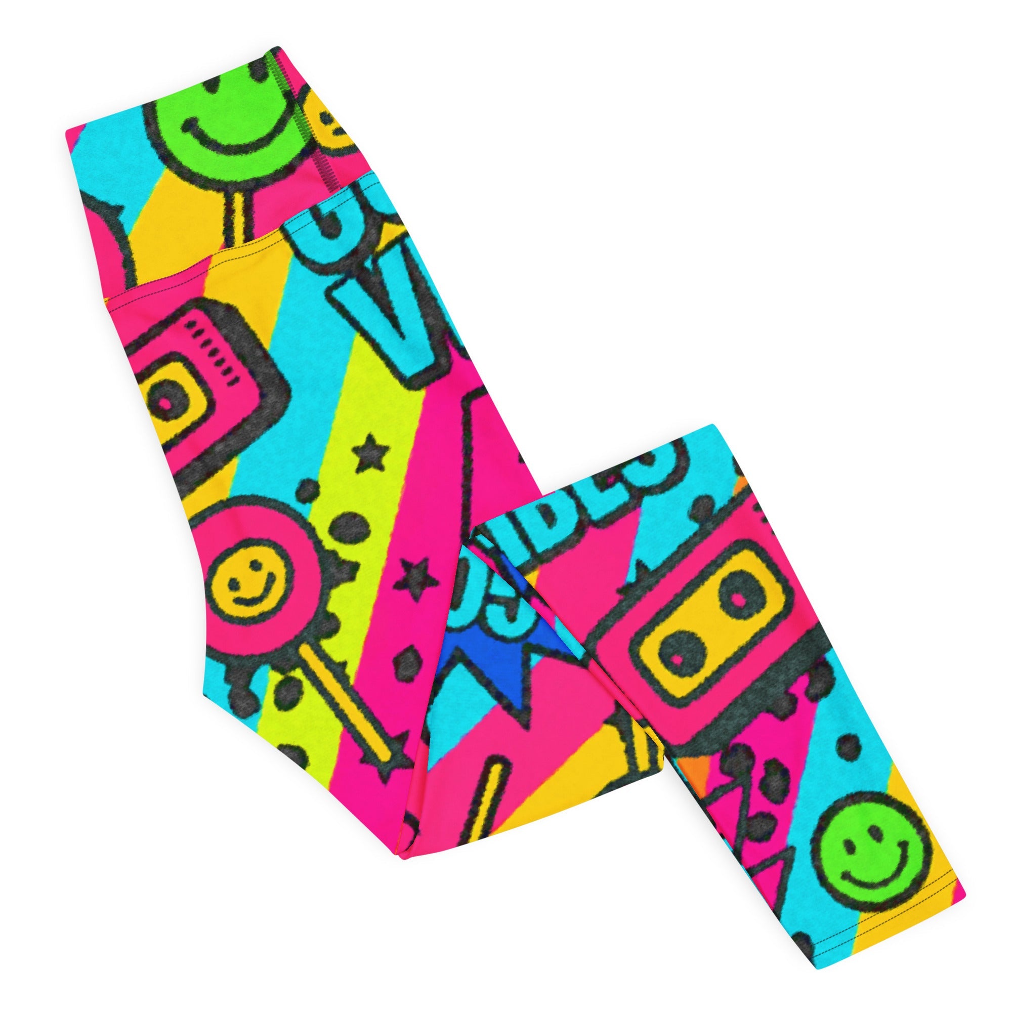 Good Vibes Only Yoga Leggings