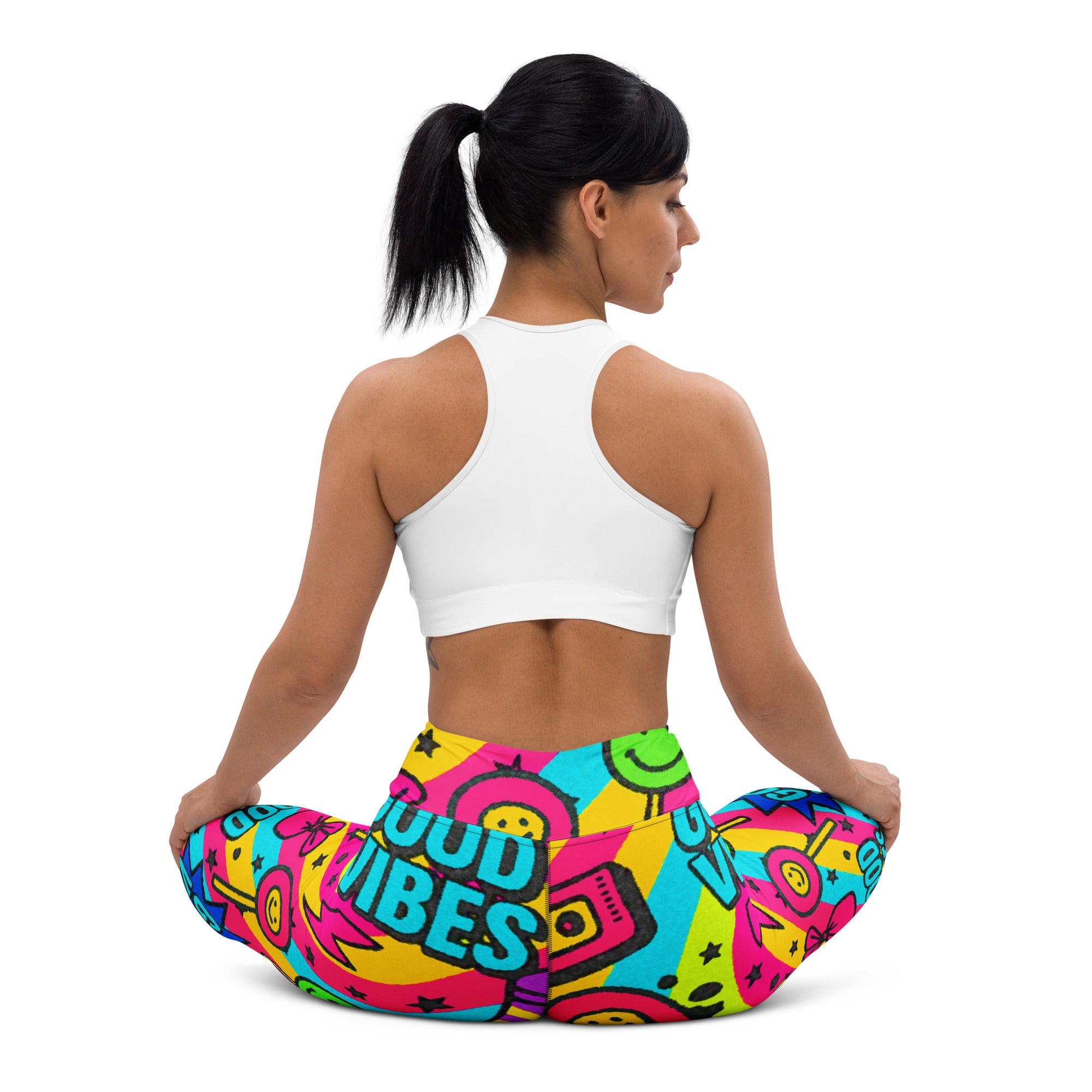 Good Vibes Only Yoga Leggings