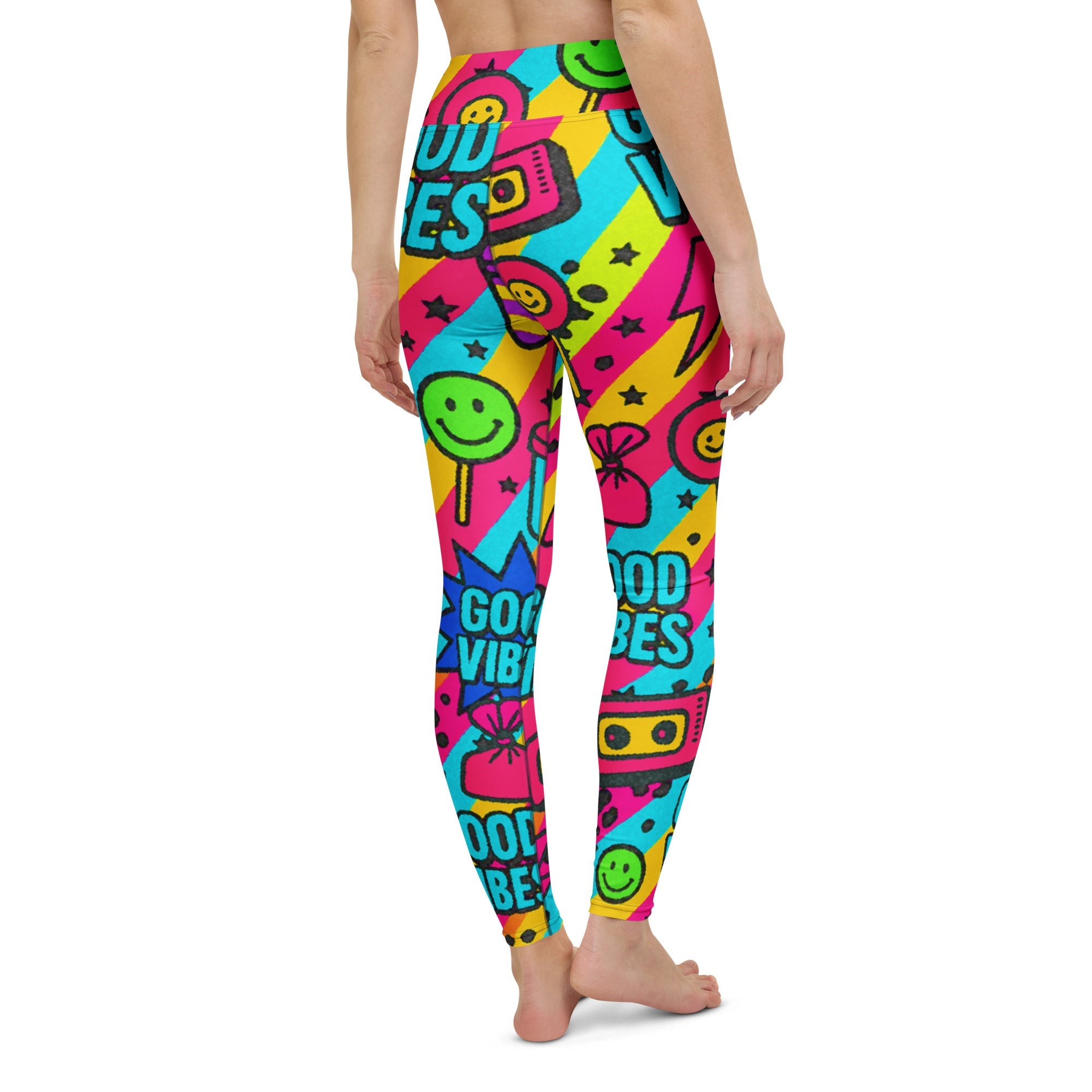 Good Vibes Only Yoga Leggings