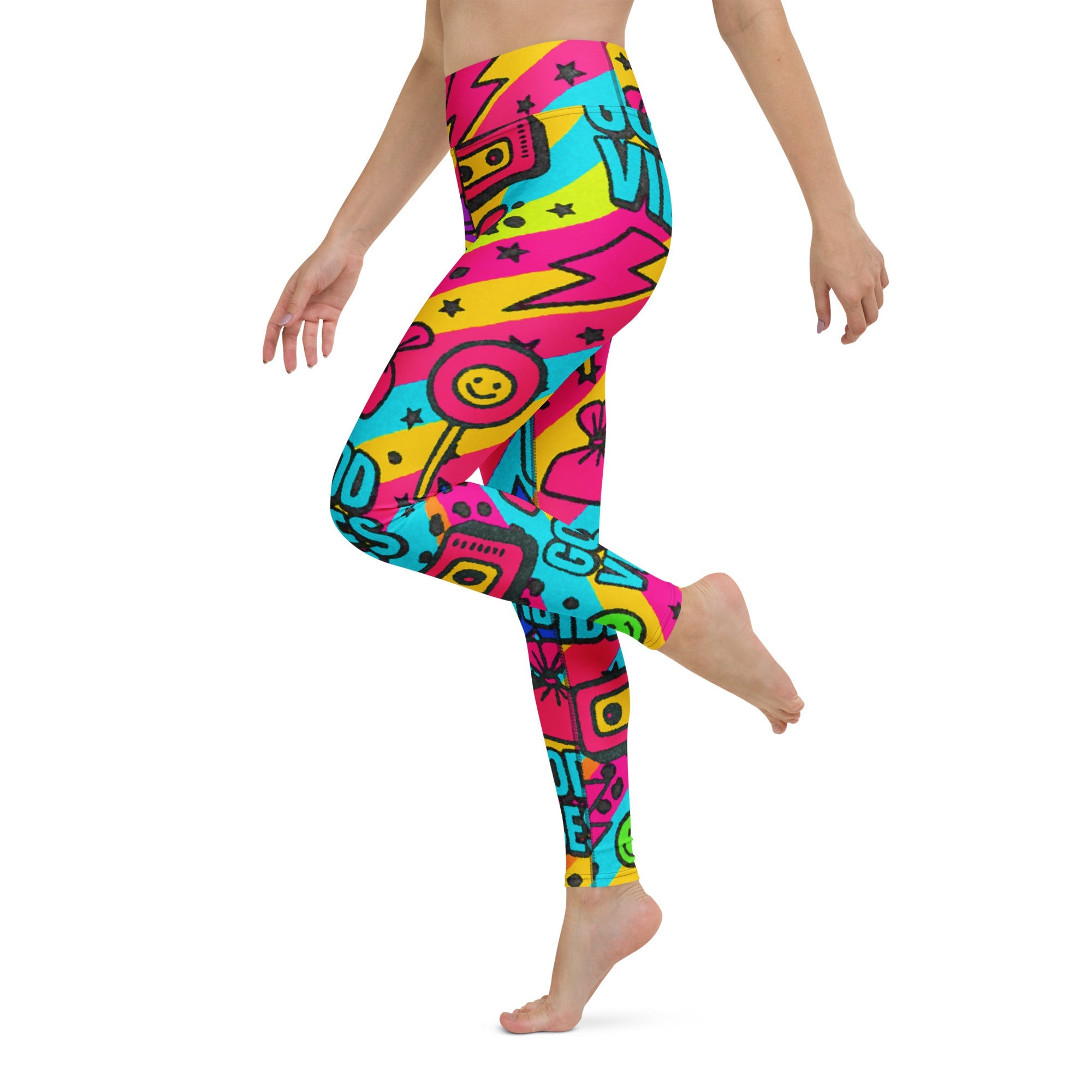 Good Vibes Only Yoga Leggings