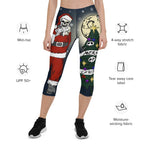 Goth Christmas Capris