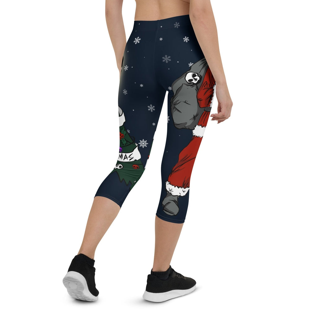 Goth Christmas Capris