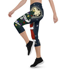 Goth Christmas Capris