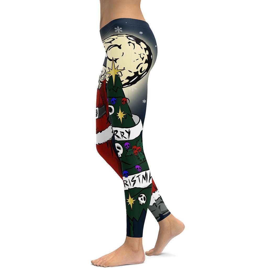 Goth Christmas Leggings