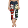 Goth Christmas Yoga Capris