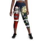 Goth Christmas Yoga Capris