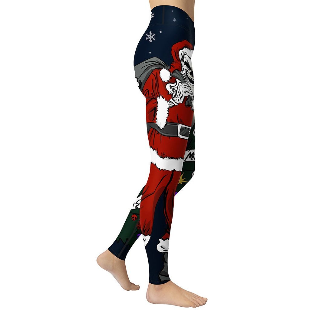 Goth Christmas Yoga Leggings