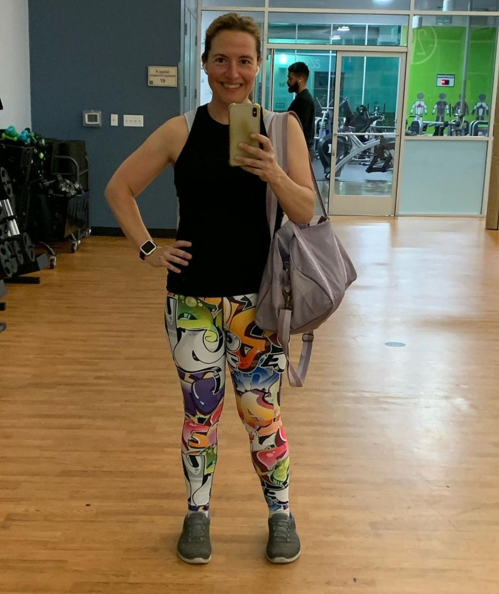 Graffiti Leggings