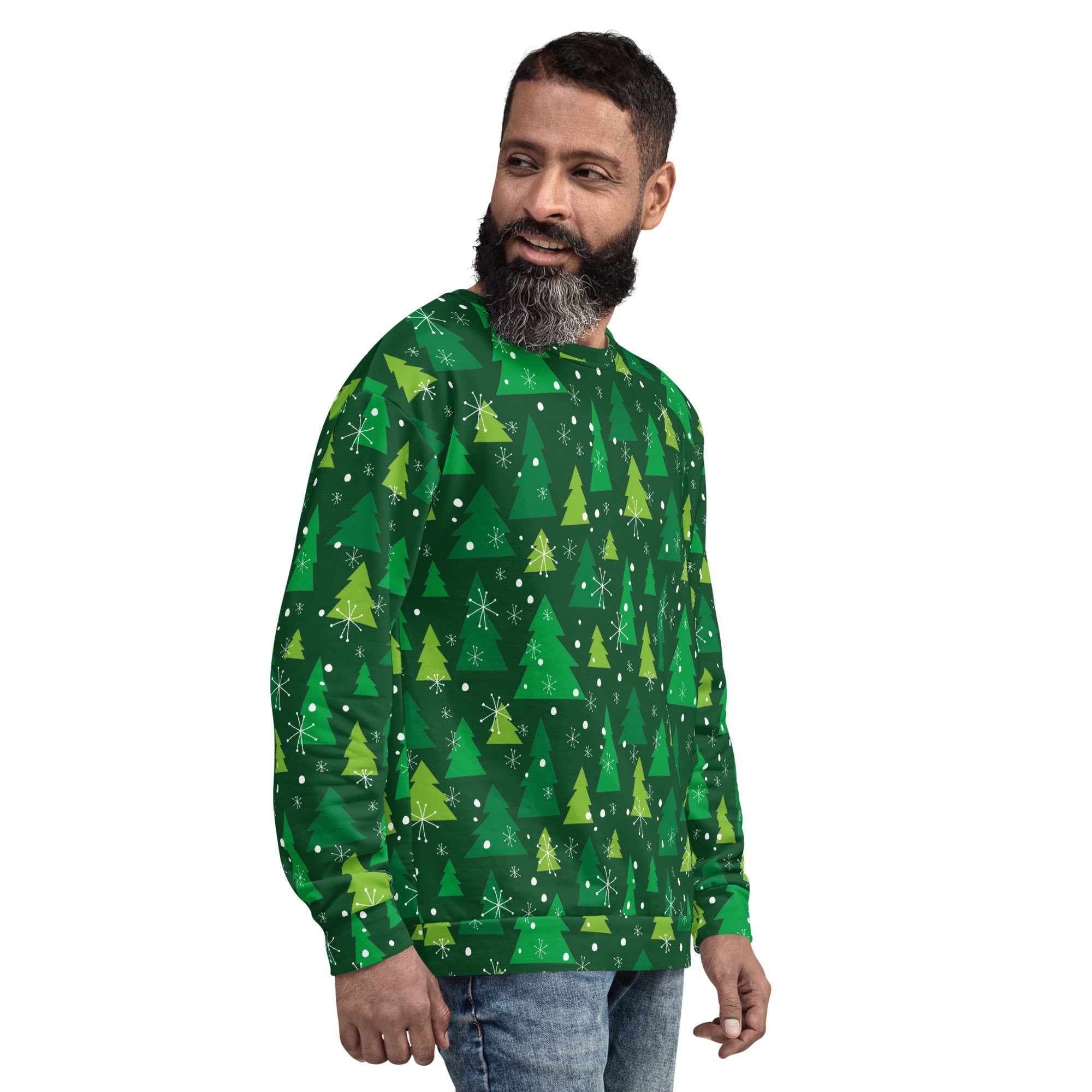 Green Forest Christmas Sweatshirt