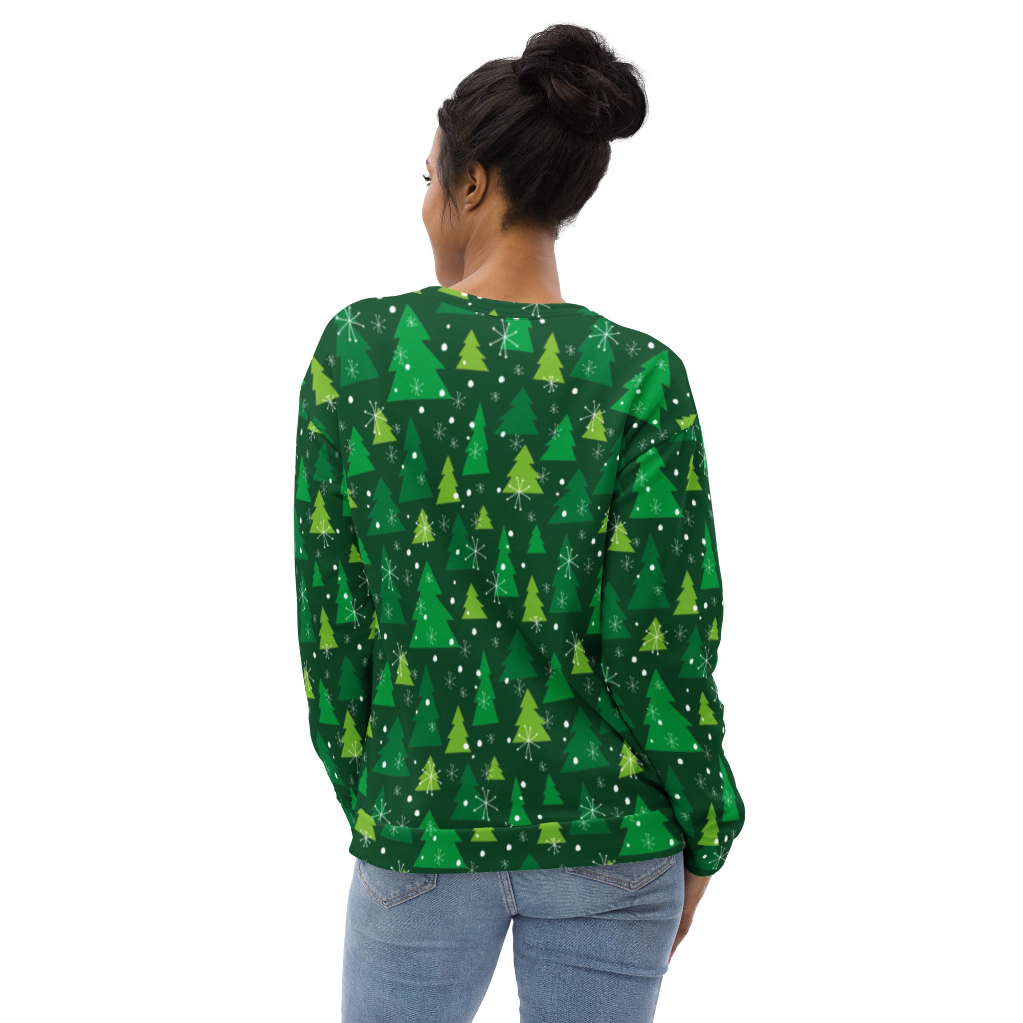 Green Forest Christmas Sweatshirt