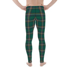 Green Irish Plaid Men's Leggings