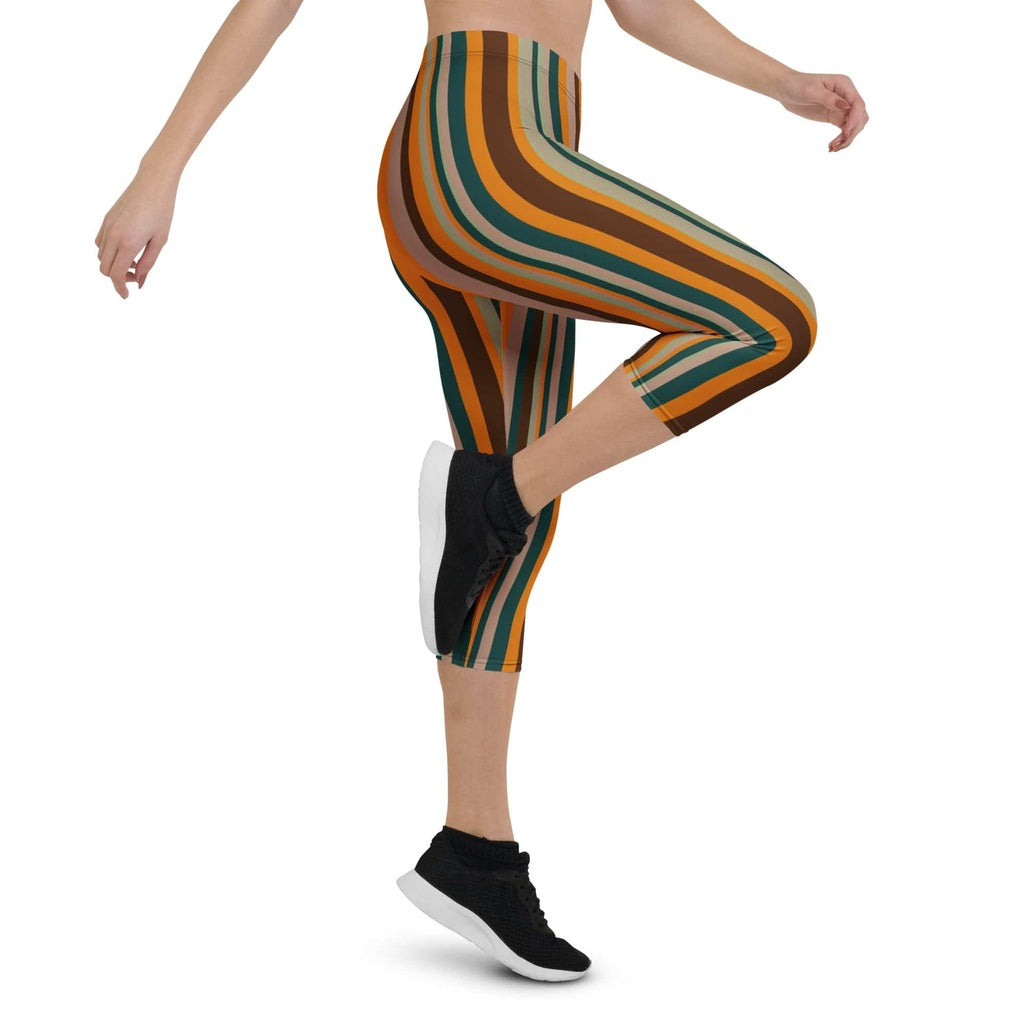 Groovy Stripes Capris
