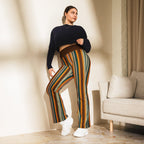 Groovy Stripes Flare Leggings