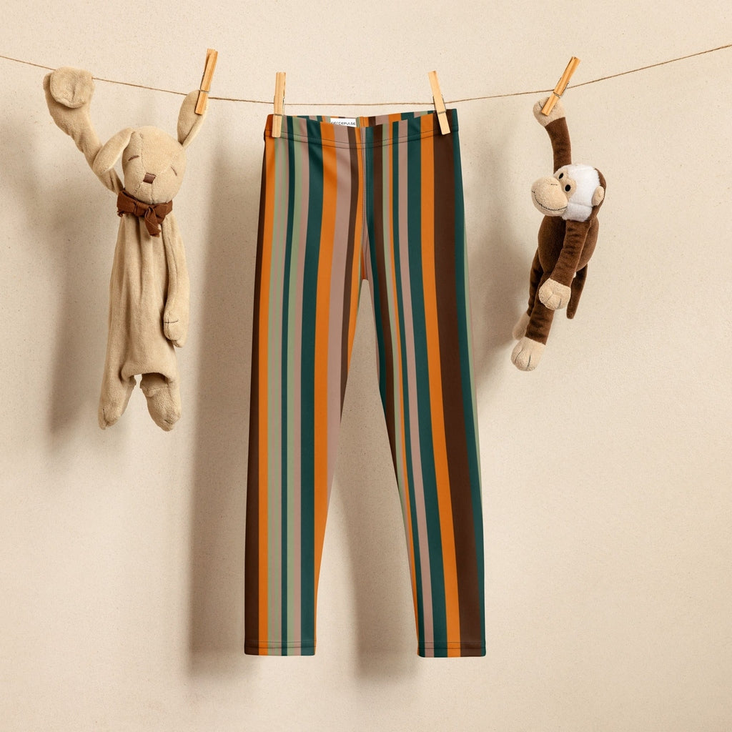 Groovy Stripes Kid's Leggings