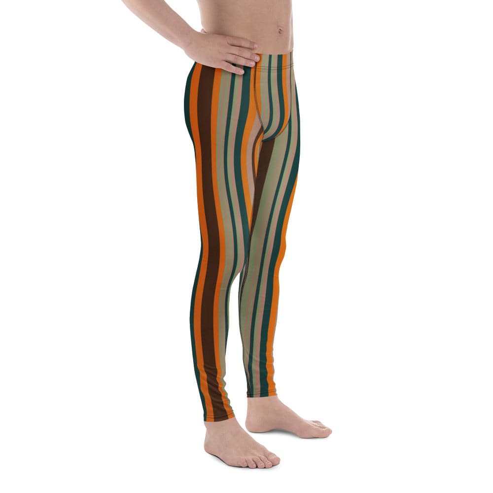 Groovy Stripes Men's Leggings